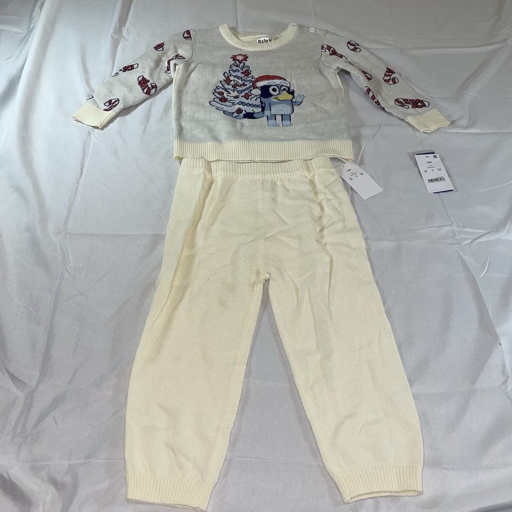 Bluey Christmas Outfit Size 18 Months W-407